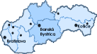 Slovensko - stred