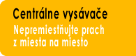 Centrln vysavae